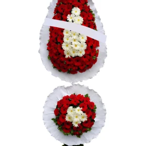 2 katlı düğün Çiçeği Çelenk